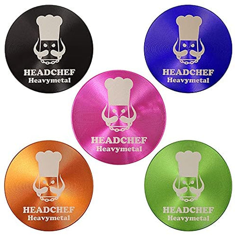 Headchef Heavy Metal Grinder 55mm, 2 Piece