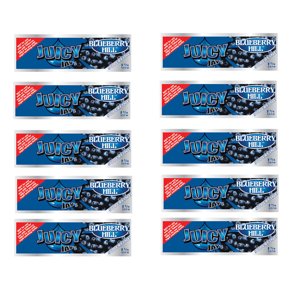 Juicy Jay's 1-1/4 Super Fine (Blueberry Hill) Rolling Papers