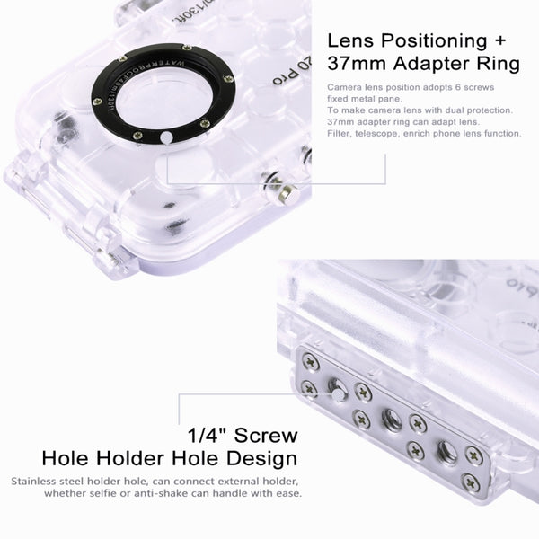 Puluz Diving Waterproof Case 40m/130ft