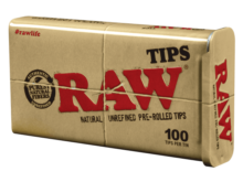 Raw Tin Tips (100xAuthentic Pre Rolled Tips)