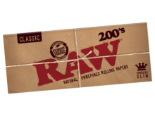 Raw 200's Classic 200pack (Natural Unrefined Rolling Papers)