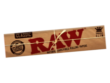 Raw Classic Kingsize Slim Rolling Papers and Tips