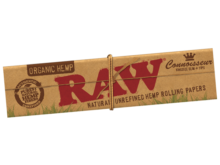 Raw Organic Hemp Connoisseur Kingsize Slim + Tips (Natural Unrefined)