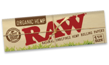 Raw Organic Hemp 1-1/4 (Natural Unrefined Rolling Papers)