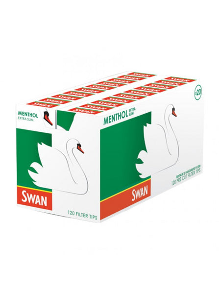 Swan Menthol Extra Slim Filters (120 Filter Tips)