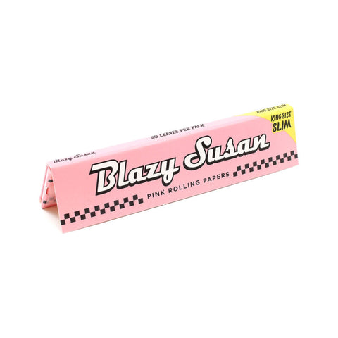 Blazy Susan Kingsize Slim (Pink Rolling papers)