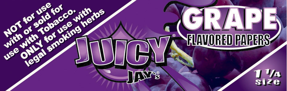 Juicy Jay's 1-1/4 (Grape) Rolling Papers