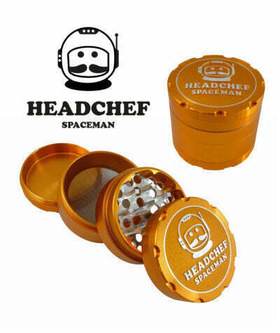 Headchef Spaceman Herbal Grinder 55mm, 4 piece