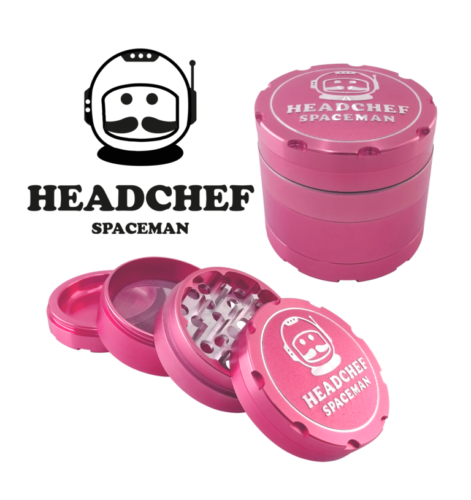 Headchef Spaceman Herbal Grinder 55mm, 4 piece