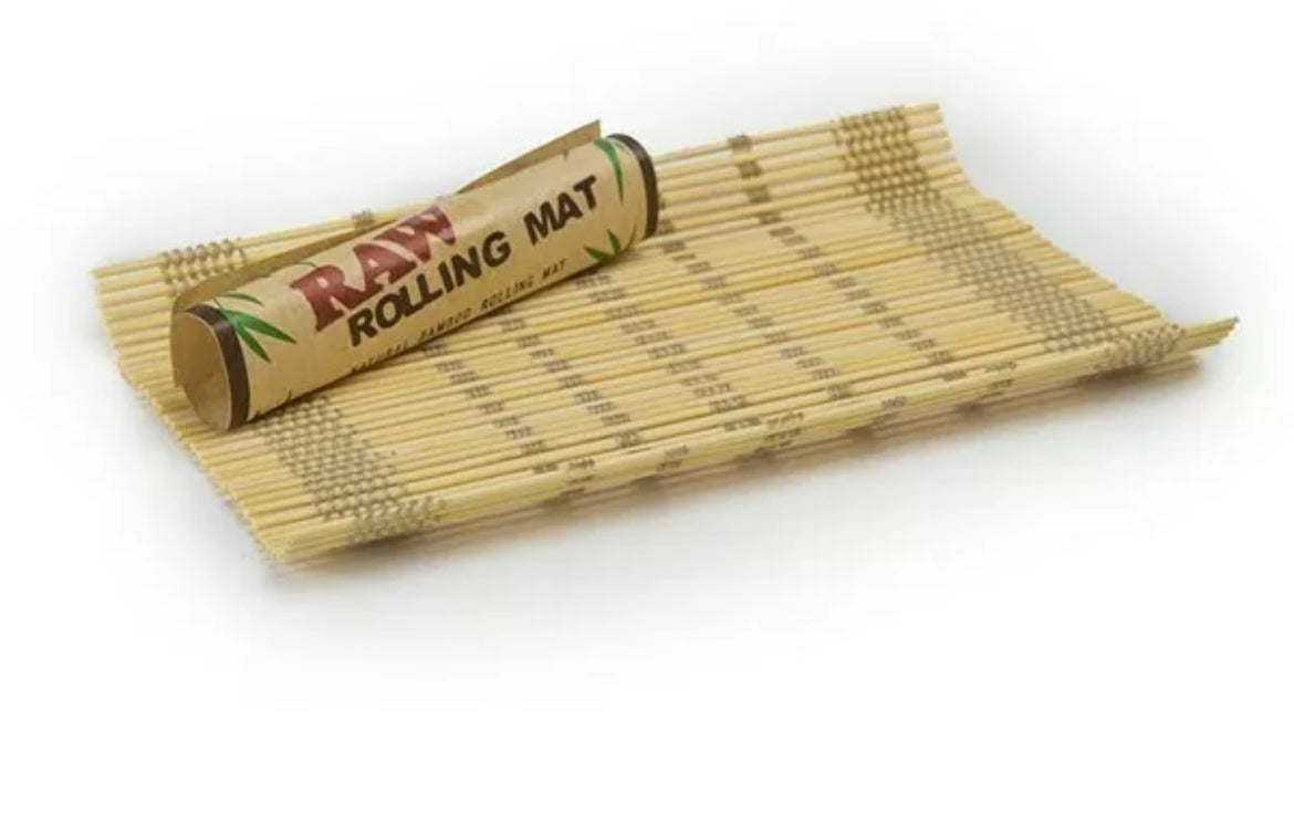 Raw Rolling Mat (Natural Bamboo Rolling Mat)