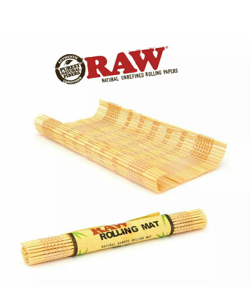 Raw Rolling Mat (Natural Bamboo Rolling Mat)