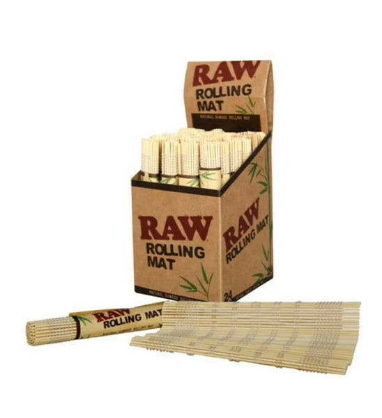 Raw Rolling Mat (Natural Bamboo Rolling Mat)