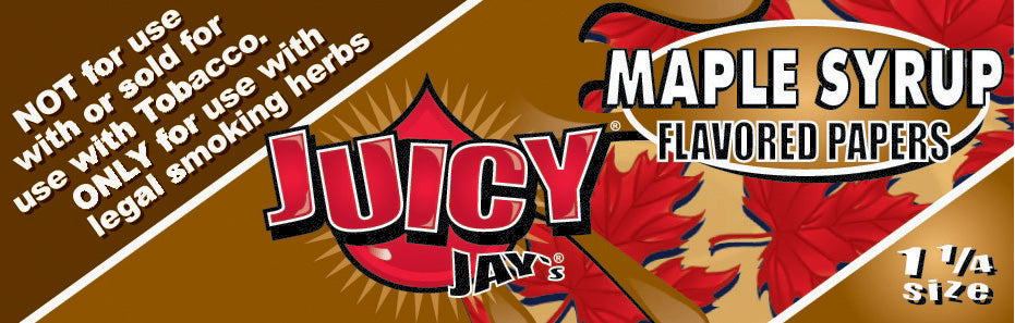 Juicy Jay's 1-1/4 (Maple Syrup) Rolling Papers