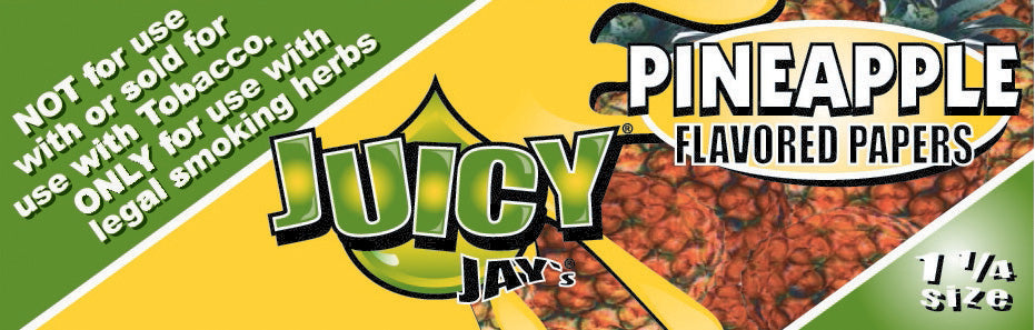 Juicy Jay's 1-1/4 (Pineapple) Rolling Papers