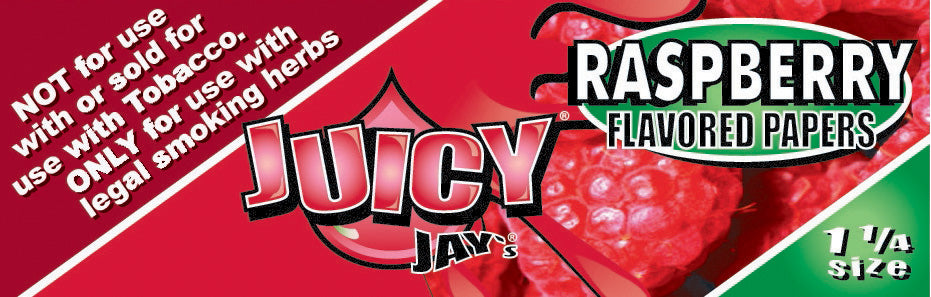 Juicy Jay's 1-1/4 (Raspberry) Rolling Papers