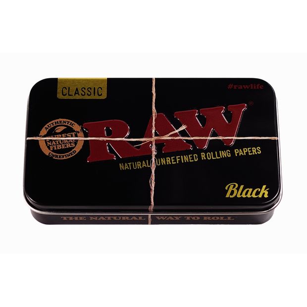 Raw Black Tin box