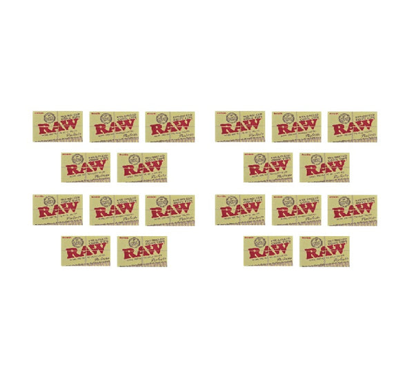 Raw Perfecto 21x Pre Rolled Cone Tips (Natural Unrefined)