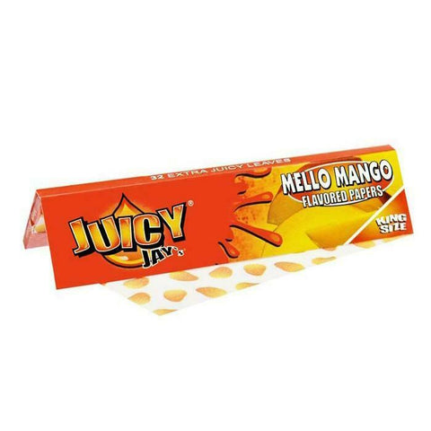 Juicy Jay's kingsize (Mellow Mango) Rolling Papers