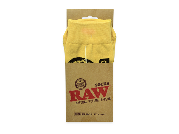 Raw YellowSocks size US 10-13/ EU 42-46