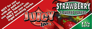 Juicy Jay's 1-1/4 (Strawberry) Rolling Papers