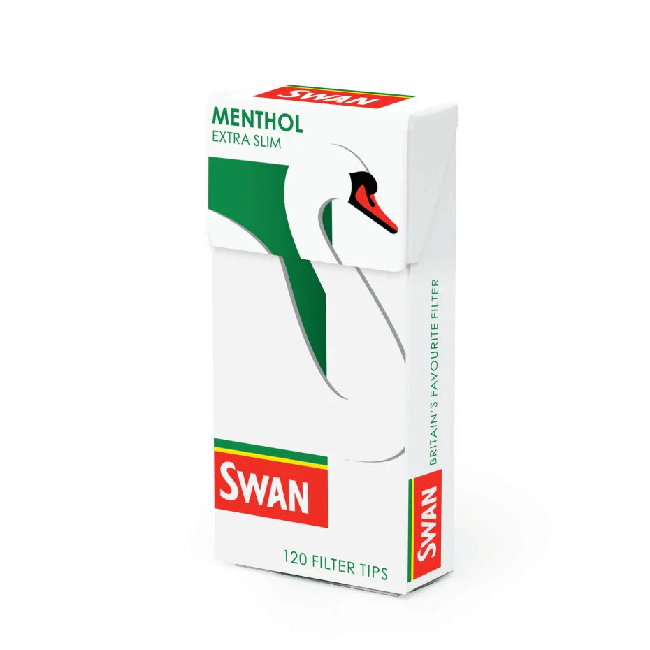 Swan Menthol Extra Slim Filters (120 Filter Tips)